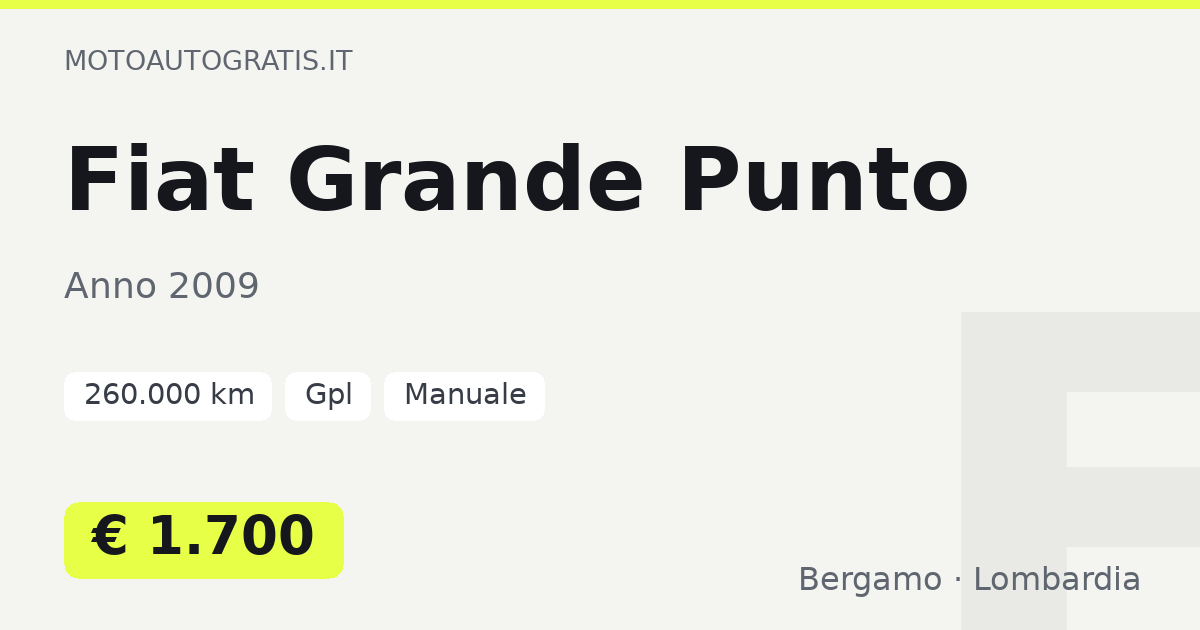 Fiat Grande Punto