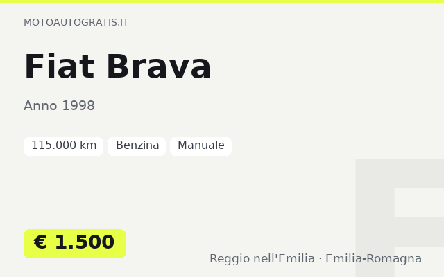 Fiat Brava