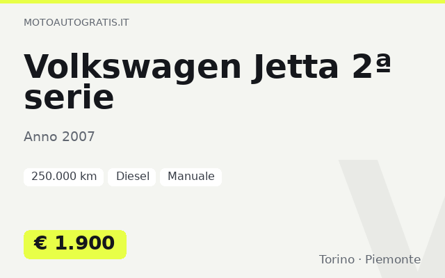 Volkswagen Jetta 2ª serie