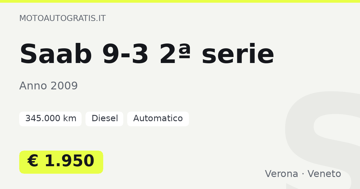 Saab 9-3 2ª serie