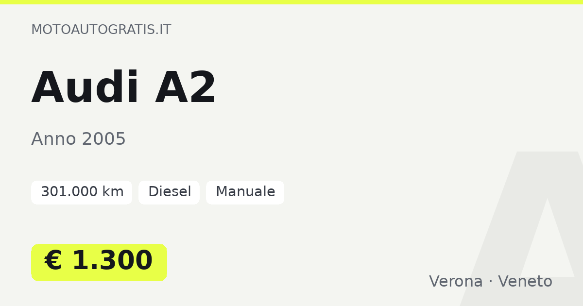 Audi A2