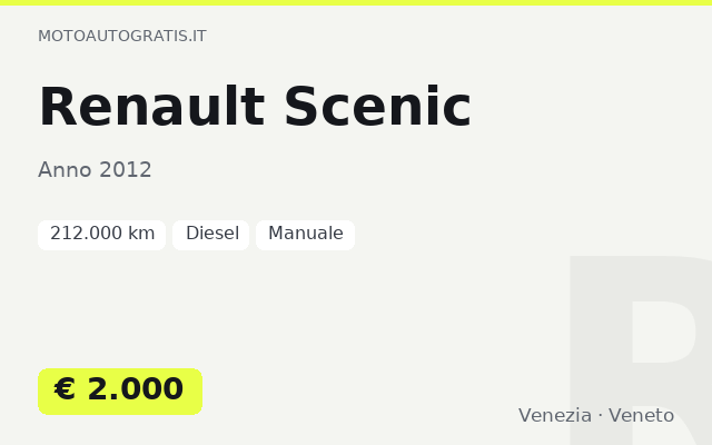Renault Scenic