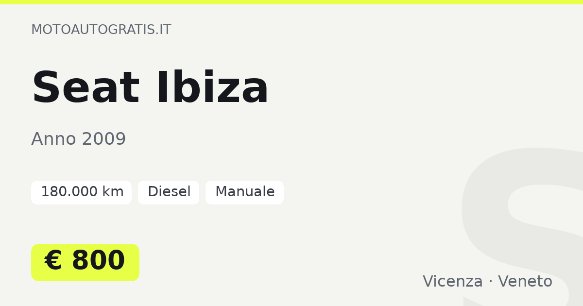Seat Ibiza