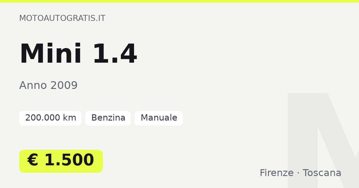 Mini 1.4