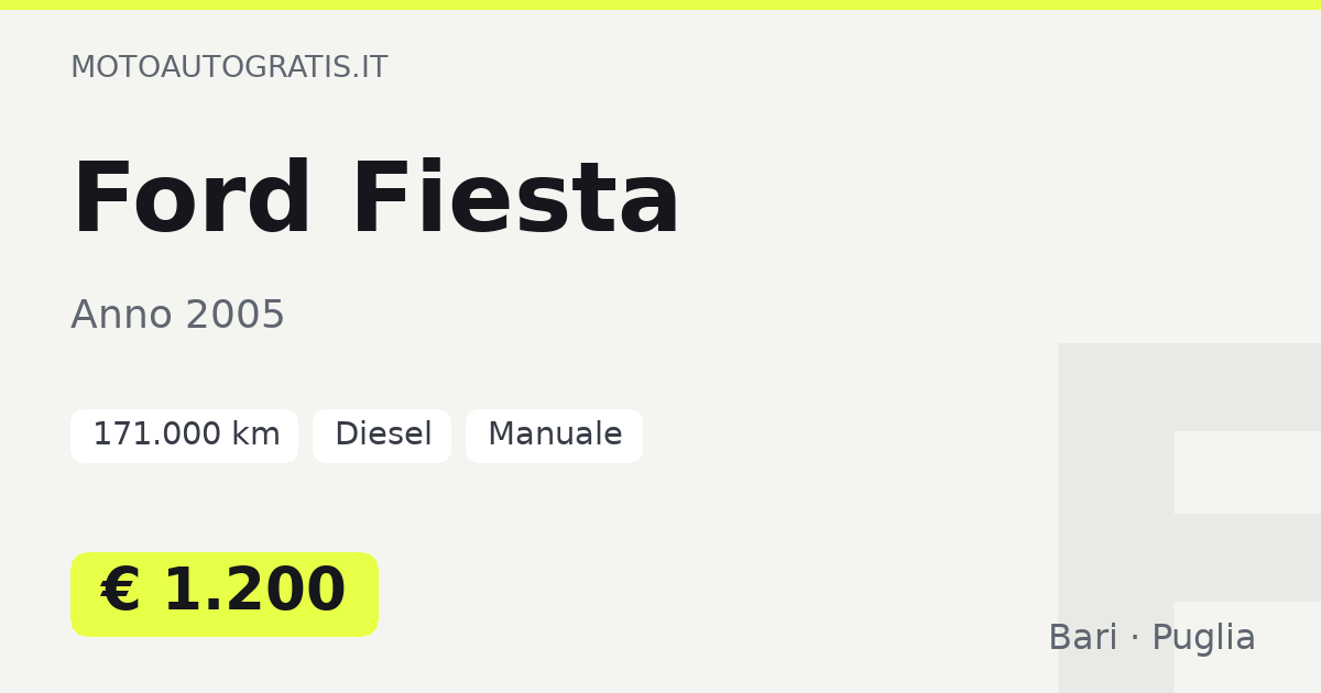 Ford Fiesta