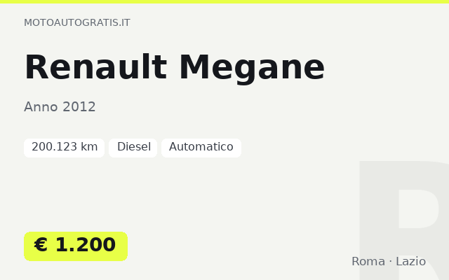 Renault Megane