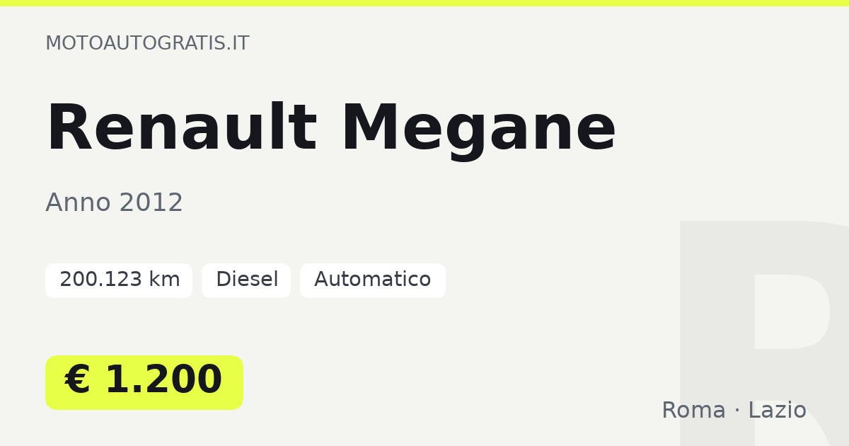 Renault Megane