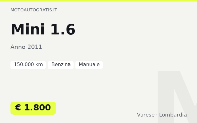 Mini 1.6