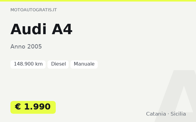 Audi A4