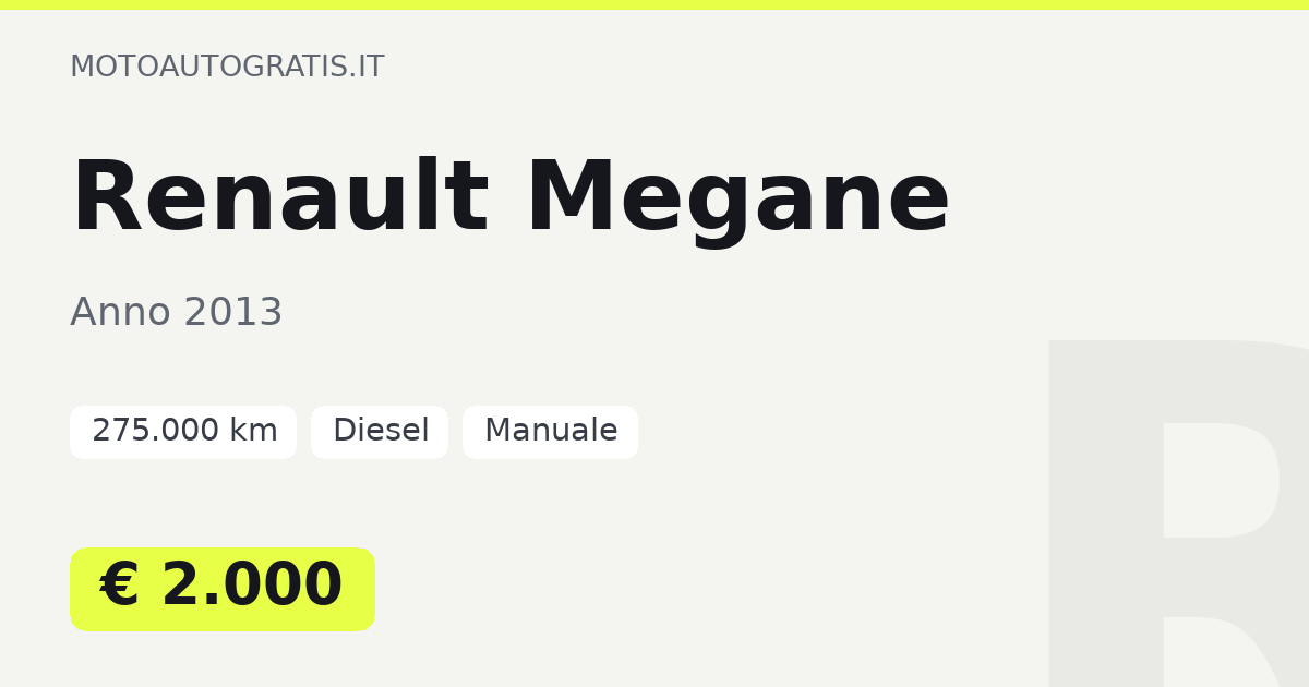Renault Megane