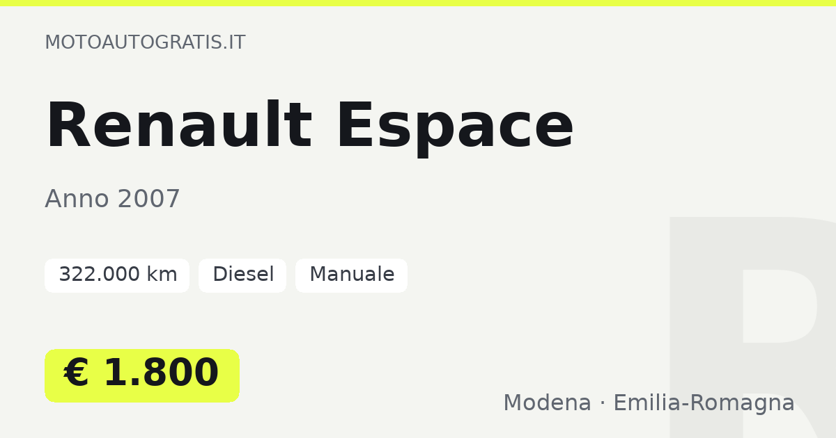 Renault Espace