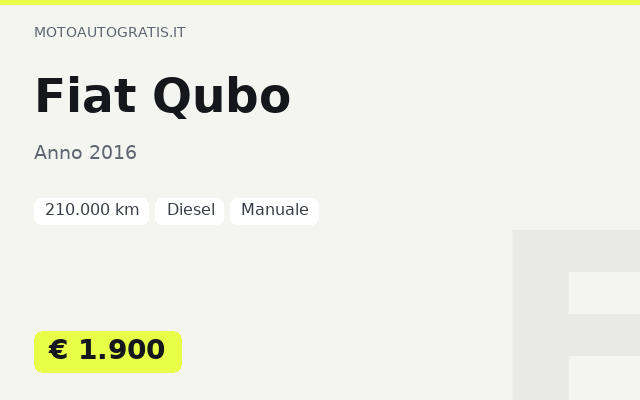Fiat Qubo