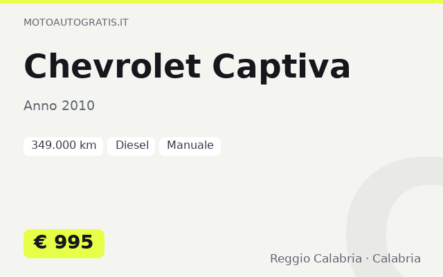 Chevrolet Captiva