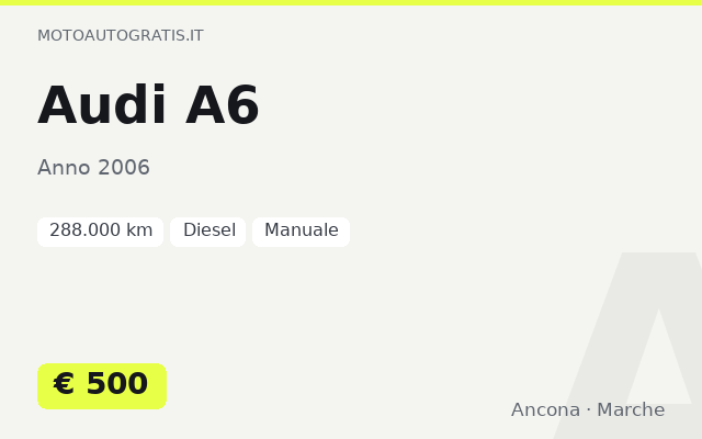Audi A6