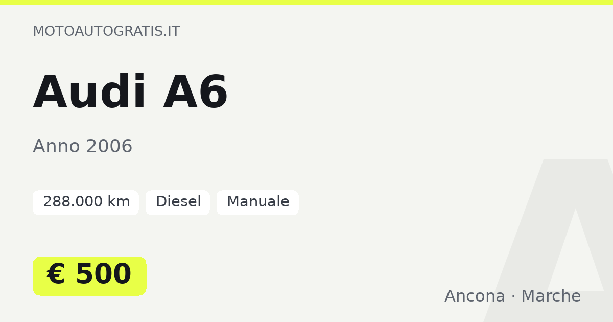 Audi A6