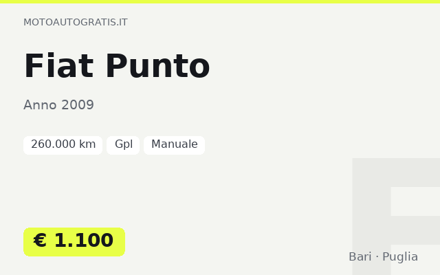 Fiat Punto