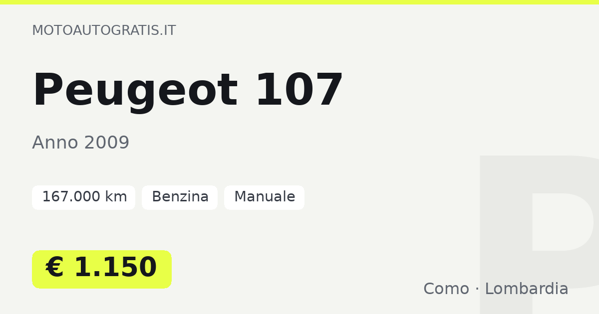 Peugeot 107