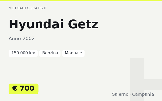 Hyundai Getz
