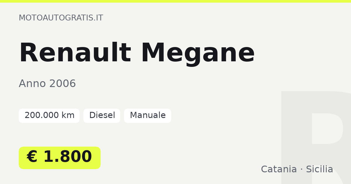 Renault Megane
