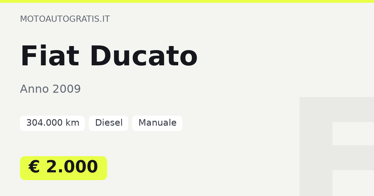 Fiat Ducato