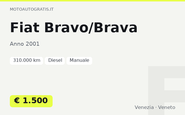 Fiat Bravo/Brava