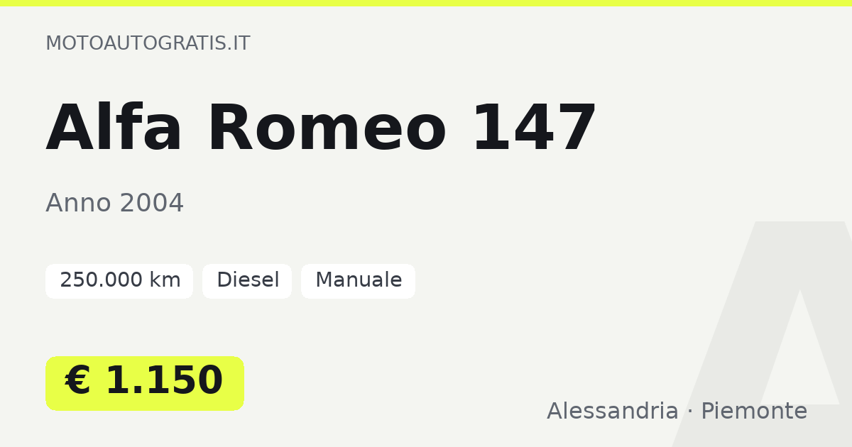 Alfa Romeo 147