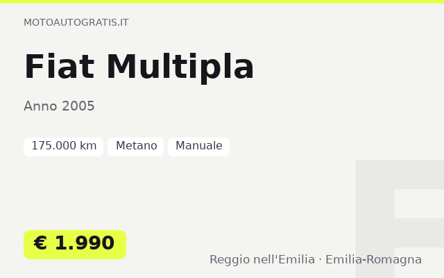 Fiat Multipla