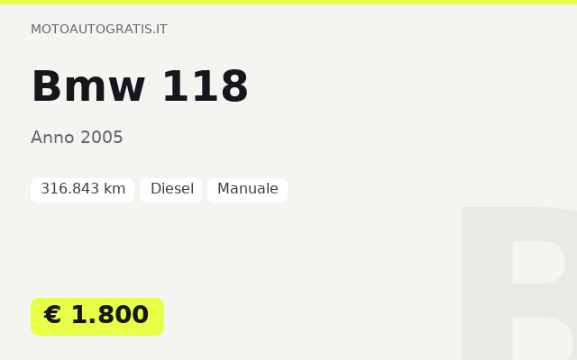 Bmw 118