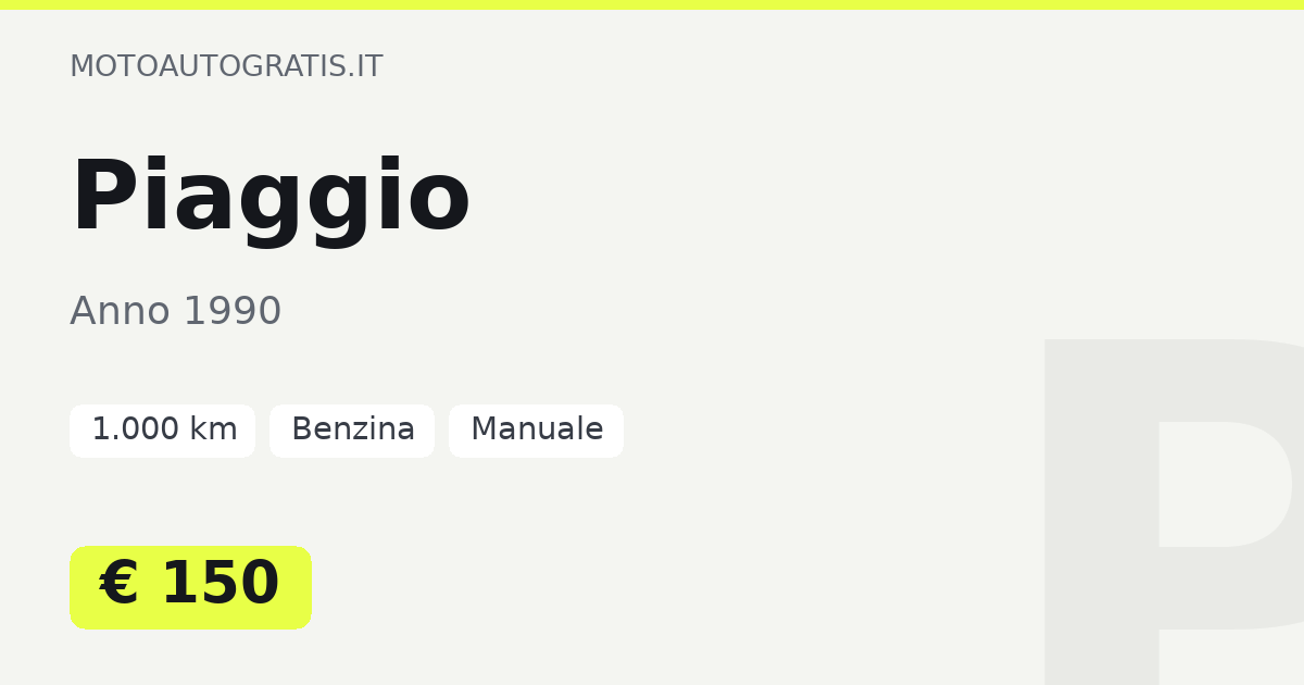 Piaggio