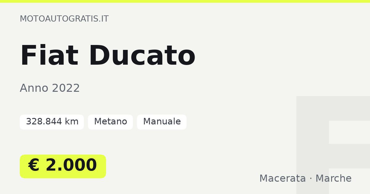 Fiat Ducato