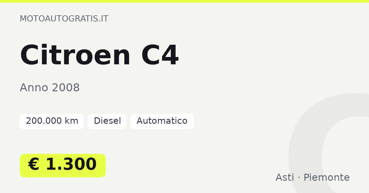 Citroen C4