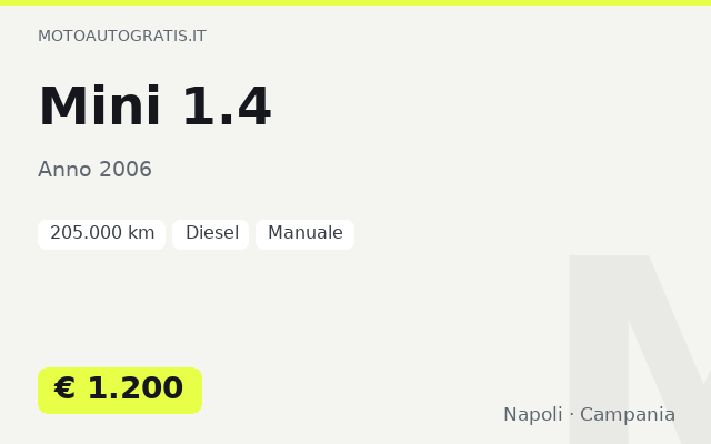 Mini 1.4