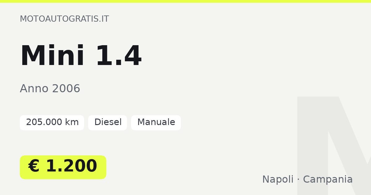 Mini 1.4