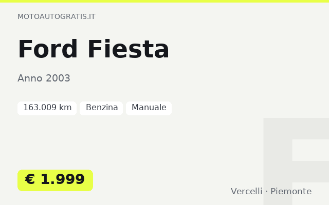 Ford Fiesta