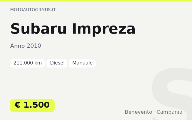 Subaru Impreza