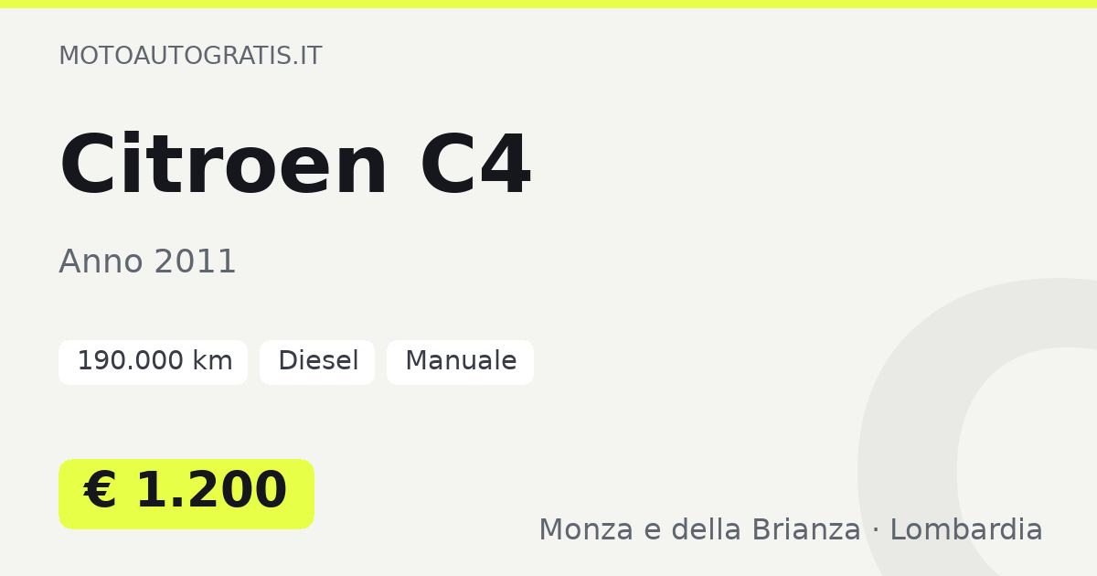 Citroen C4