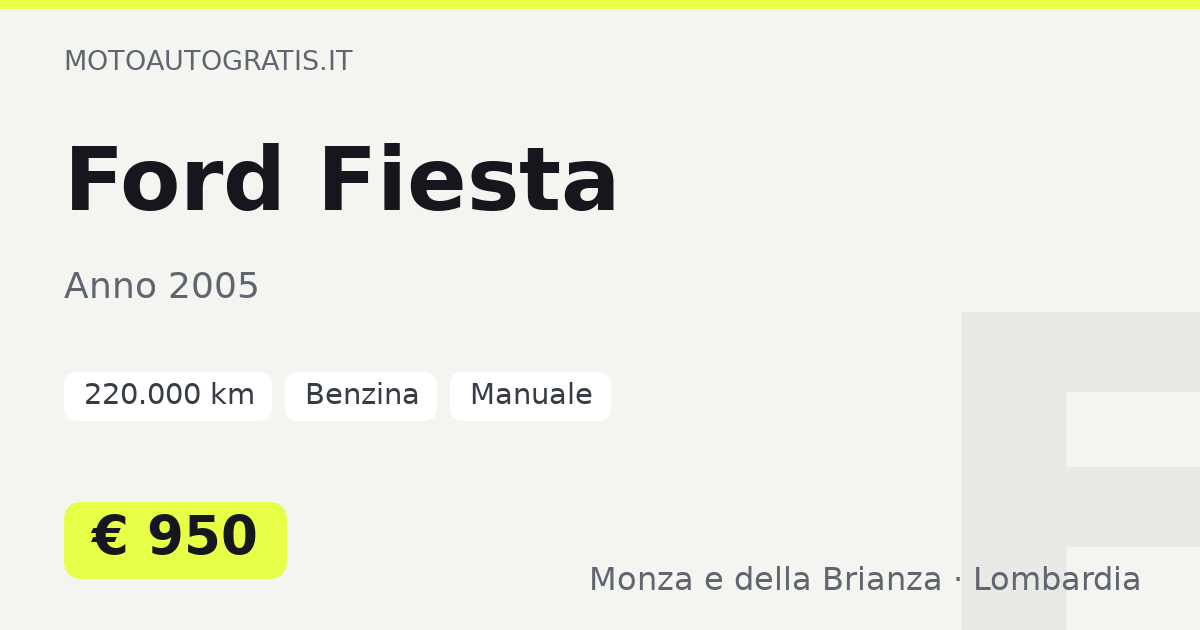 Ford Fiesta