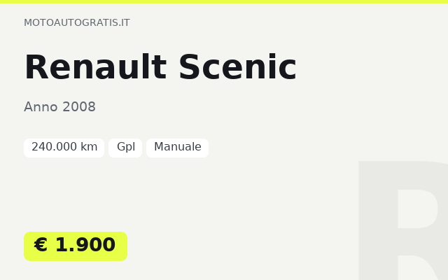 Renault Scenic