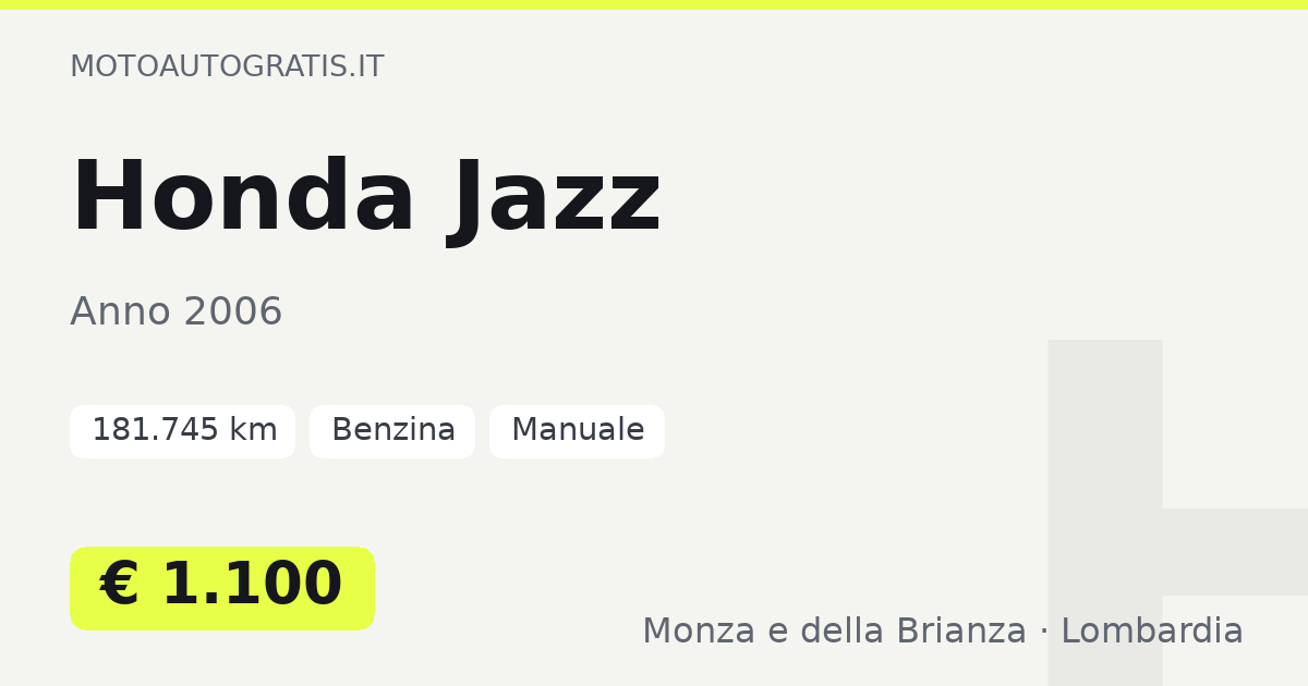 Honda Jazz