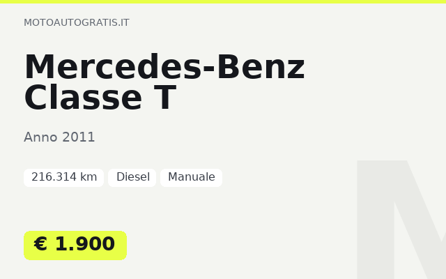 Mercedes-Benz Classe T