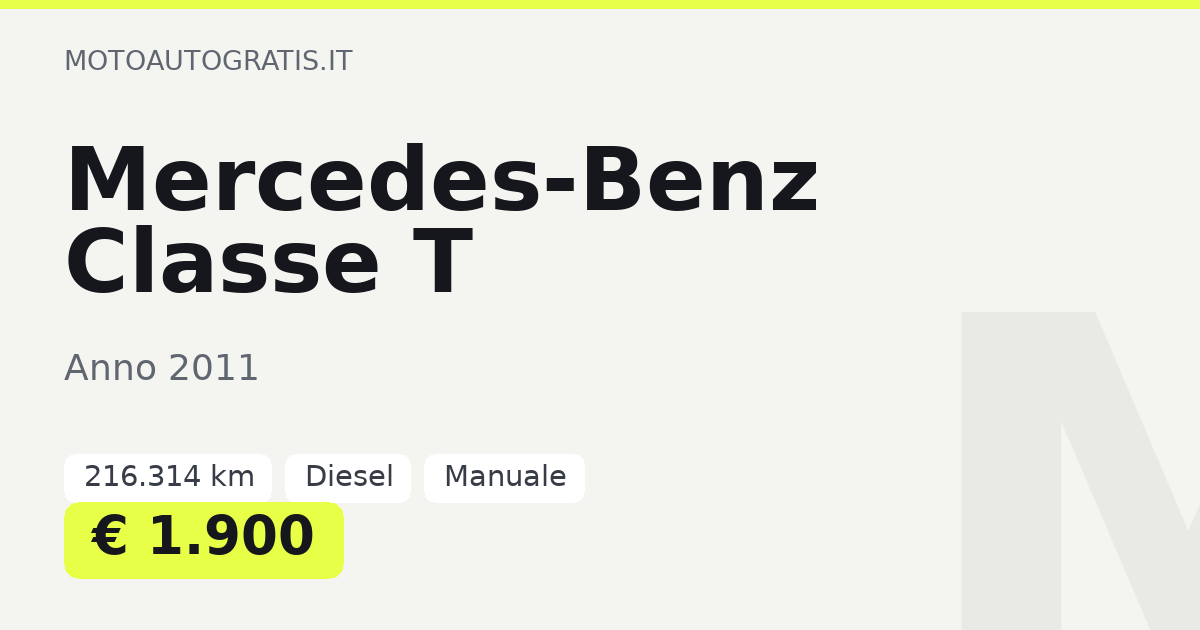Mercedes-Benz Classe T