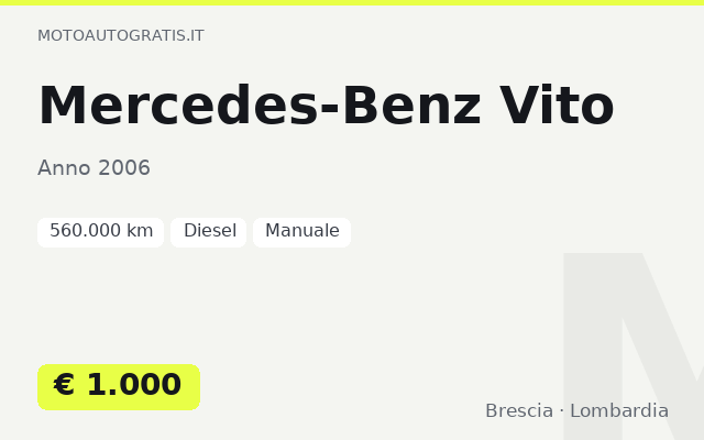 Mercedes-Benz Vito