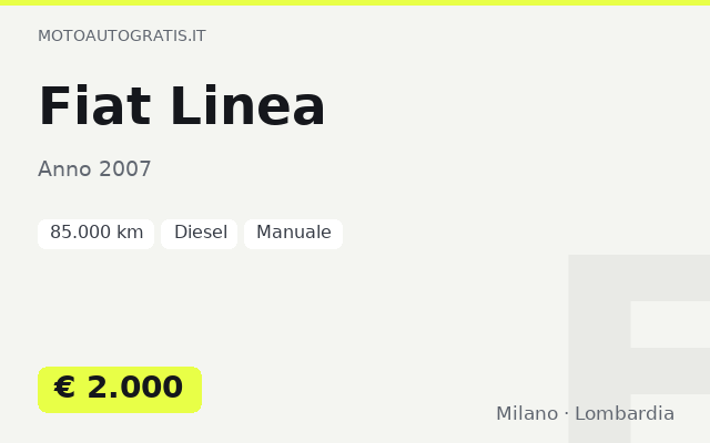 Fiat Linea