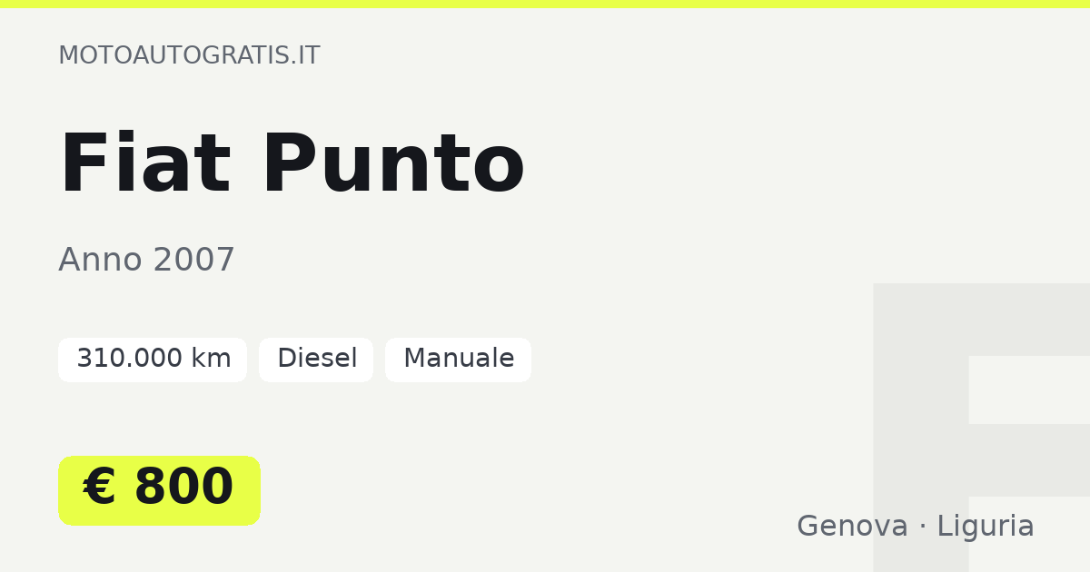 Fiat Punto