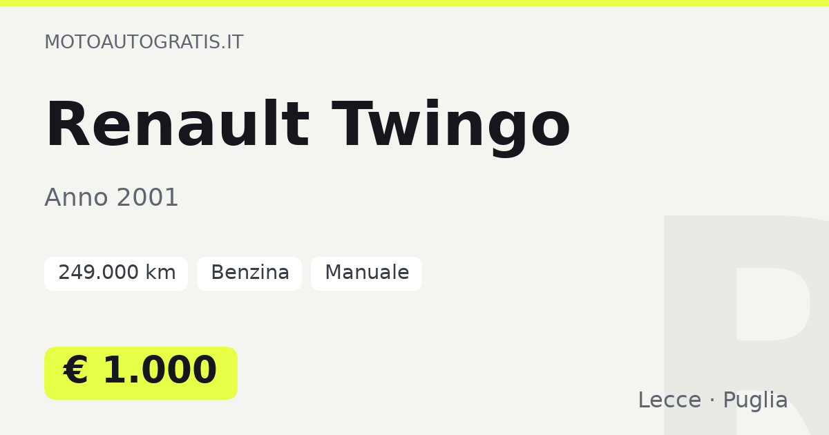 Renault Twingo