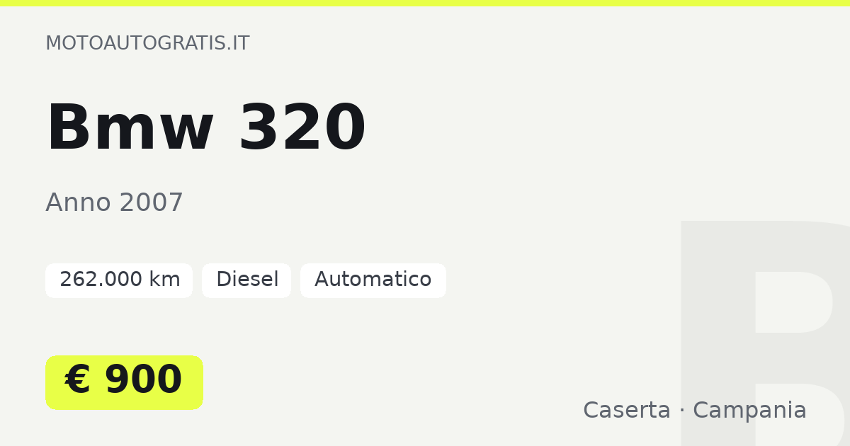 Bmw 320
