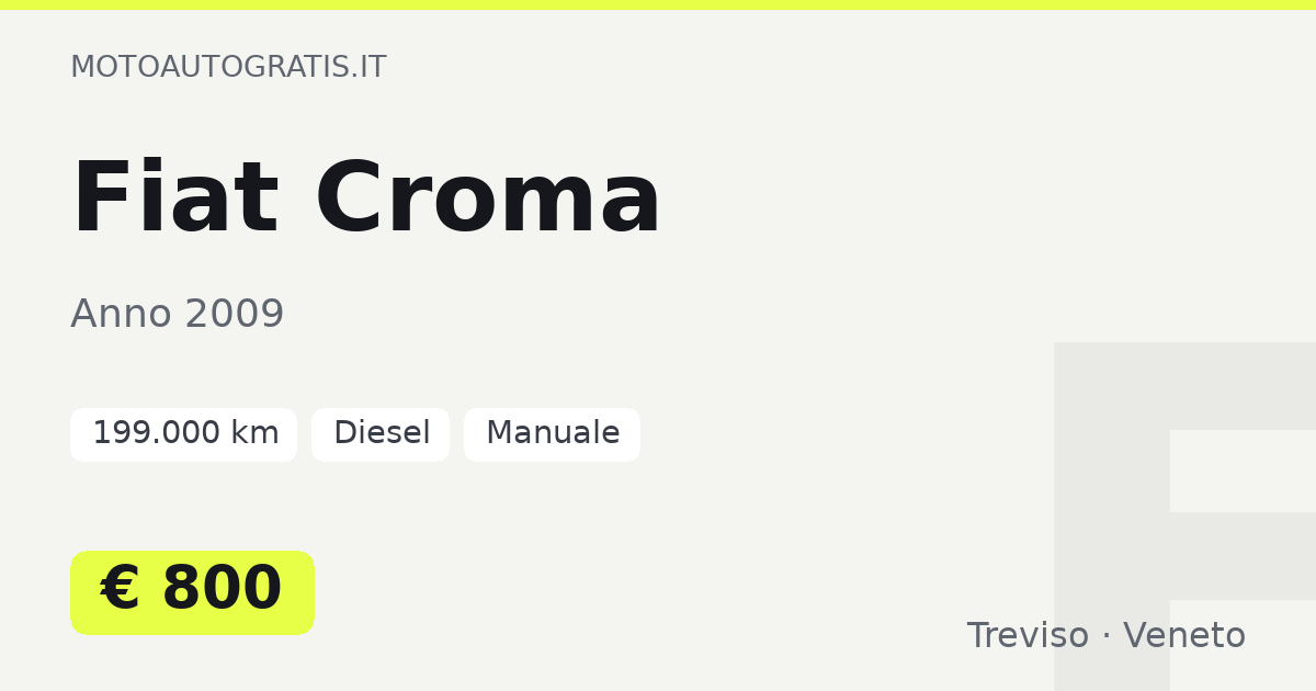 Fiat Croma