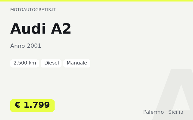 Audi A2