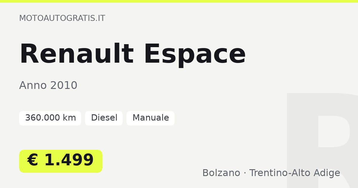Renault Espace