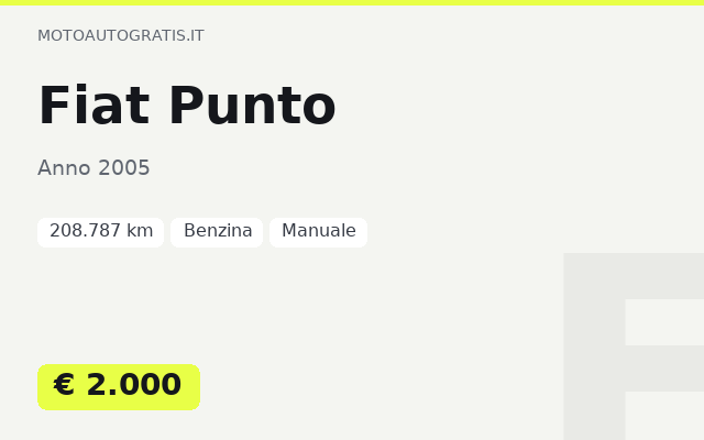 Fiat Punto